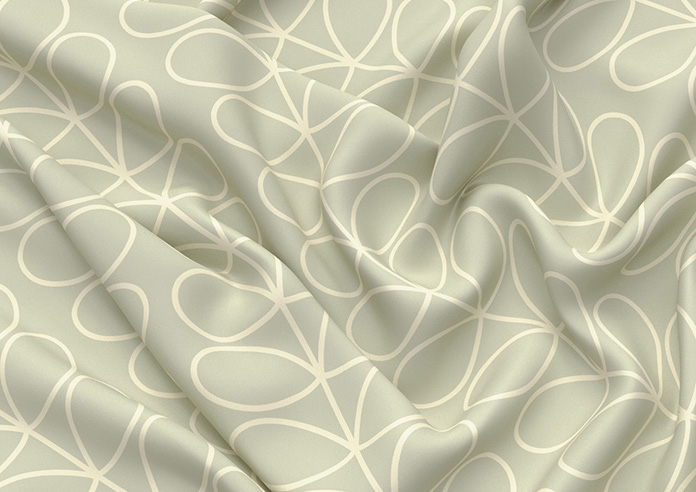 Orla Kiely Linear Stem, Pebble - Roman Blind - Image 4